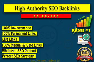 publish high authority backlinks manual link building