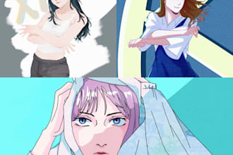 draw a portrait of you or your pet or any animated image