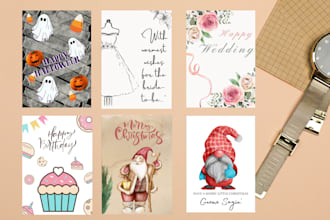 design beautiful greeting cards for all occasions