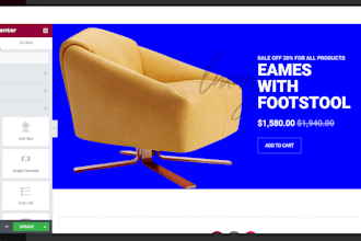 create elementor wordpress website and fix issues