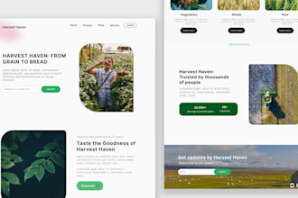 design a responsive landing page