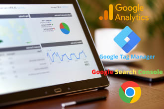 fix google analytics, tag manager, and search console issues