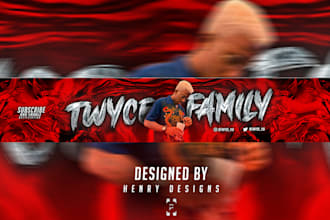 design a youtube banner