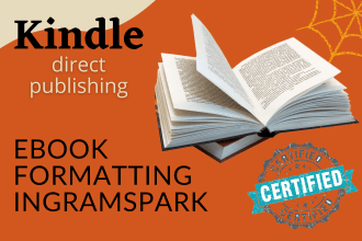 layout design, kindle, ebook, paperback,kdp formatting