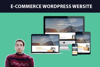 develop ecommerce store and wordpress website