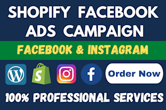 setup and design your shopify facebook ads campaign
