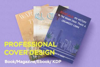 design a book cover or ebook kdp cover