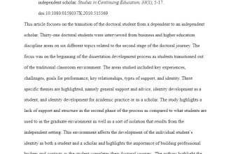 create an annotated bibliography on any topic