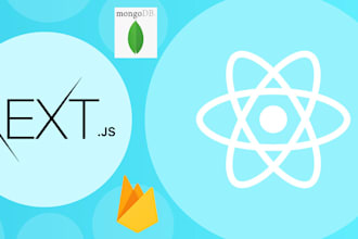 develop next js nuxt js website with firebase