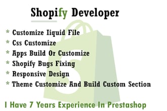 shopify customize themes and design
