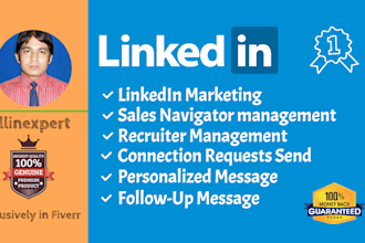 do linkedin marketing and grow your connection