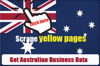 scrape australia yellow pages to get business data mining email list b2b contact