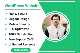 design brand new wordpress website in 24 hours