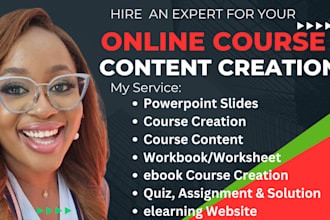 develop online course course content e learning course creation and ebook course