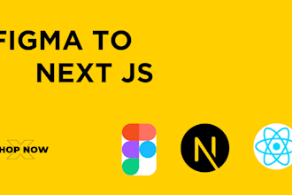 convert figma design to next or react js with tailwind CSS