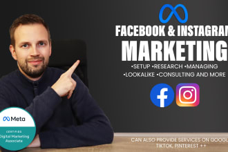 setup and manage your facebook and instagram ads campaign