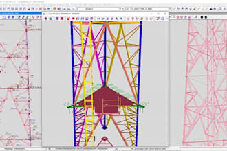 design tower structures and provide fabrication drawings 3d models
