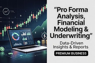 create a real estate financial model with key return metrics