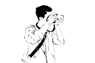 do draw line art from your photo, logo or product