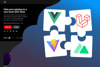 build your vue 3 and laravel application