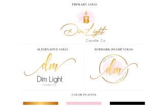 design candle label , candle logo, and product label designs