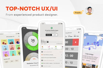 create professional UX UI for your app ideas