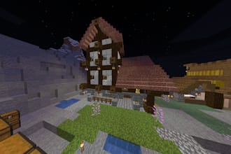 build a home for you in minecraft
