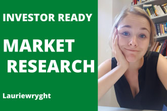 do in depth market research report and competitor analysis