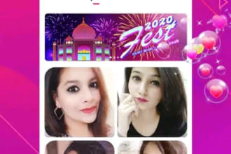 make a clone of tik tok and moj app