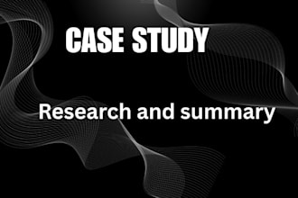 get the best research, summaries, and case study