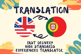 professionally translate english to portuguese and vice versa