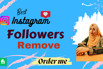 remove fake instagram followers and unfollow your following