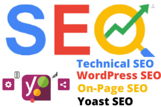 do wordpress website onpage seo and technical on page optimization with yoast