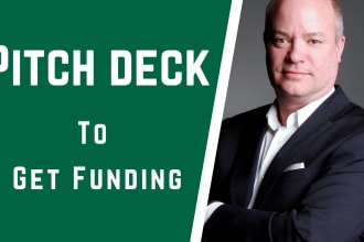 build your pitch deck to get funding
