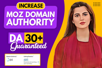 raise your domain authority on the moz da 30 plus
