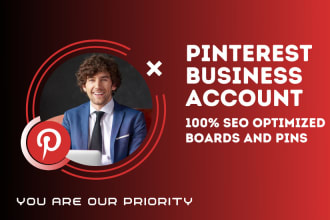 set up or optimize your pinterest business account, pins and boards