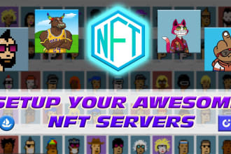 create you a nft server with awesome features