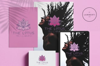 design a unique bohemian logo in gypsy spirit
