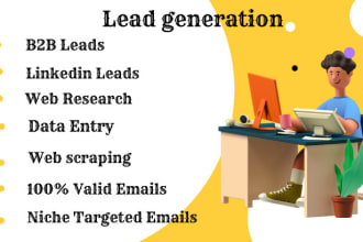 do b2b lead generation, valid emails, phone numbers