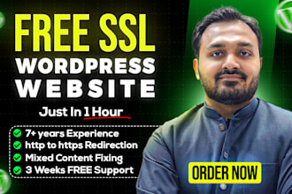 install SSL certificate,force http to https or fix SSL wordpress in 1 hour