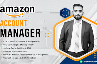 be your expert amazon account manager, PPC expert virtual assistant