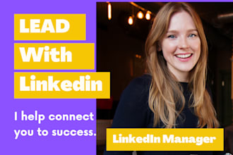 be your linkedin manager marketer and content creator