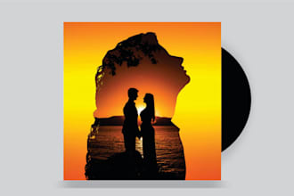 design unique album cover for you