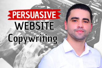 provide website copywriting, website content, and website copy