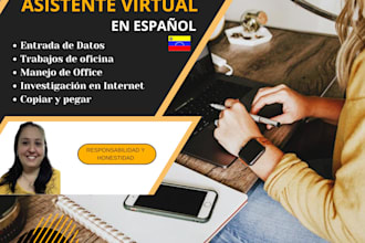be your virtual assistant in spanish