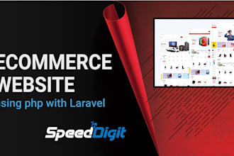 develop multi or single vendor ecommerce using php laravel