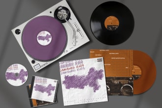 create your hiphop, rnb album or single song cover artwork