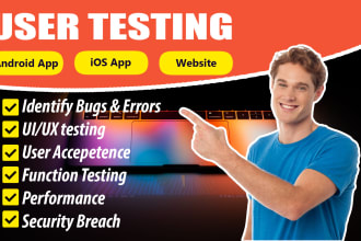 do deep testing of your android app, ios app and website