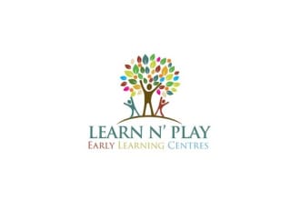 design education high school preschool university daycare childcare logo