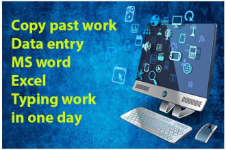 find email lists address, excel data entry, scraping, virtual assistant